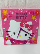 secondhand Hello Kitty Canvas Clock