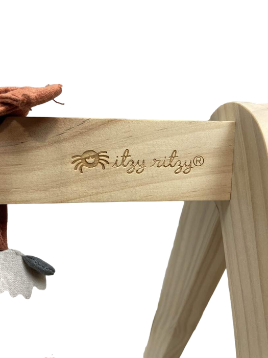 Shop Itzy Ritzy Wooden Activity Gym Playmat With Hanging Toys at Goodbuygears