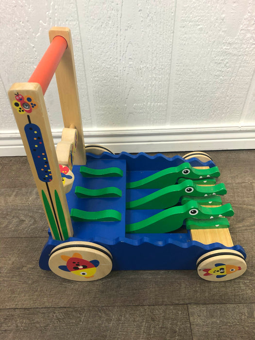 Shop Melissa & Doug Chomp and Clack Alligator Push Toy at Goodbuygears