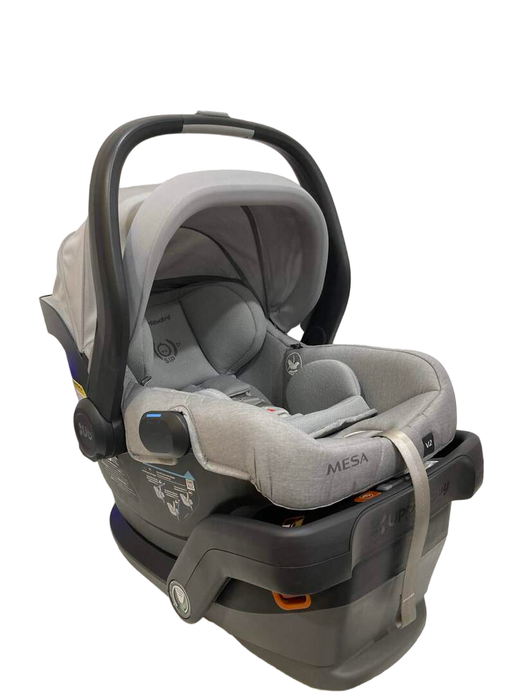 Shop UPPAbaby MESA V2 Infant Car Seat, 2022, Stella (Grey Melange) at Goodbuygears