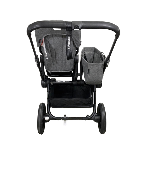 Shop Bugaboo Donkey 5 Mono Stroller, 2022, Black, Grey Melange, without Canopy at Goodbuygears