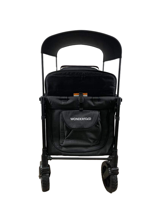 Shop Wonderfold W4 Luxe Quad Stroller Wagon, Volcanic Black, 2023 at Goodbuygears