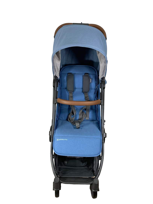 Shop UPPAbaby MINU V2 Stroller, 2022, Charlotte (Coastal Blue) at Goodbuygears