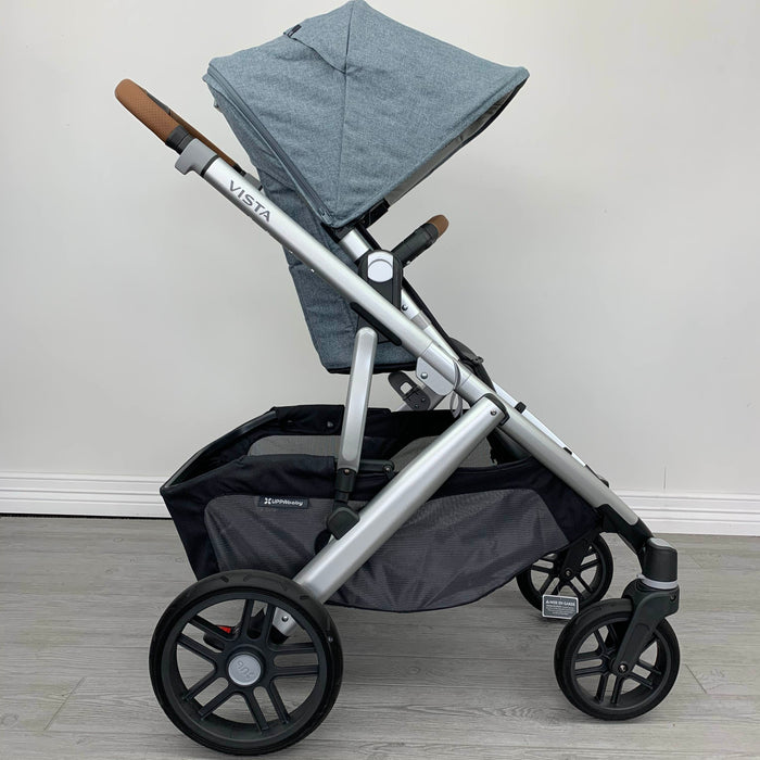 Shop UPPAbaby VISTA V2 Stroller, Gregory (Blue Melange) at Goodbuygears