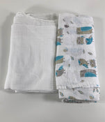 used Aden + Anais Cotton Muslin Swaddle Bundle