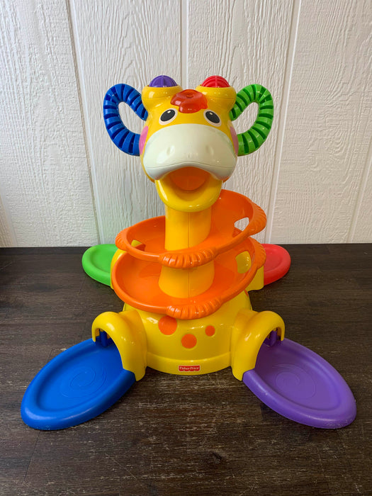 Shop Fisher Price Sit-To-Stand Giraffe at Goodbuygears