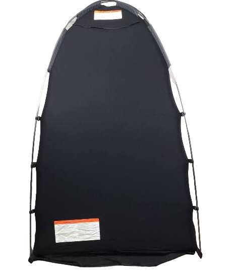 Shop SlumberPod 3.0 Sleep Canopy, Black with Grey Accents at Goodbuygears