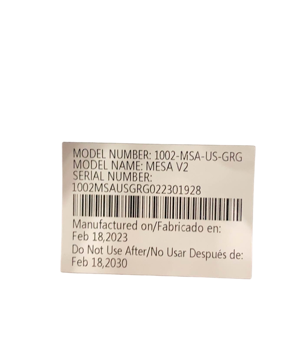 Shop UPPAbaby MESA V2 Infant Car Seat, 2023, Gregory (Blue Melange Merino Wool) at Goodbuygears