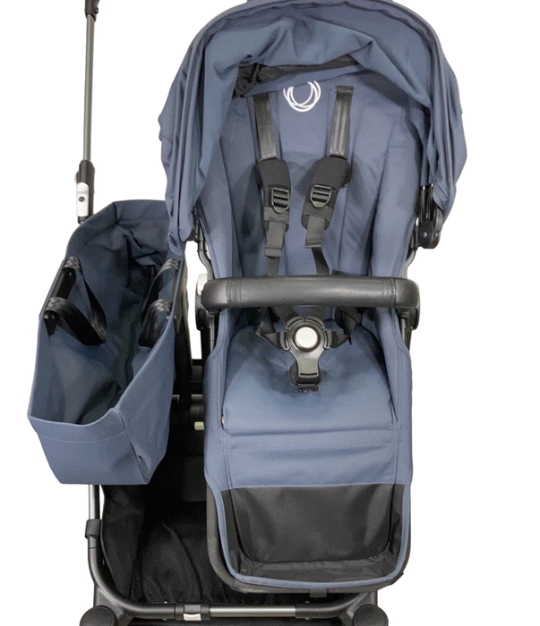 Shop Bugaboo Donkey 5 Stroller Mono, 2021, Stormy Blue, Graphite at Goodbuygears