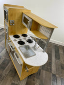 secondhand KidKraft Uptown Natural Play Kitchen