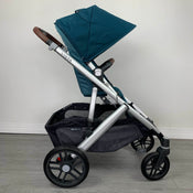Shop UPPAbaby VISTA V2 Stroller, Finn (Deep Sea) at Goodbuygears
