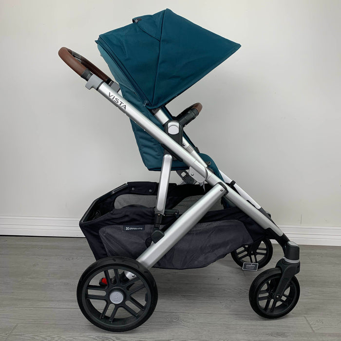 Shop UPPAbaby VISTA V2 Stroller, Finn (Deep Sea) at Goodbuygears