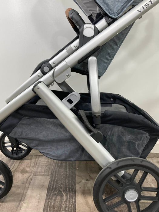 Shop UPPAbaby VISTA V2 Stroller, 2020, Gregory (Blue Melange) at Goodbuygears