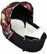 Shop Cybex MIOS LUX Carry Cot, Black Spring Blossom at Goodbuygears