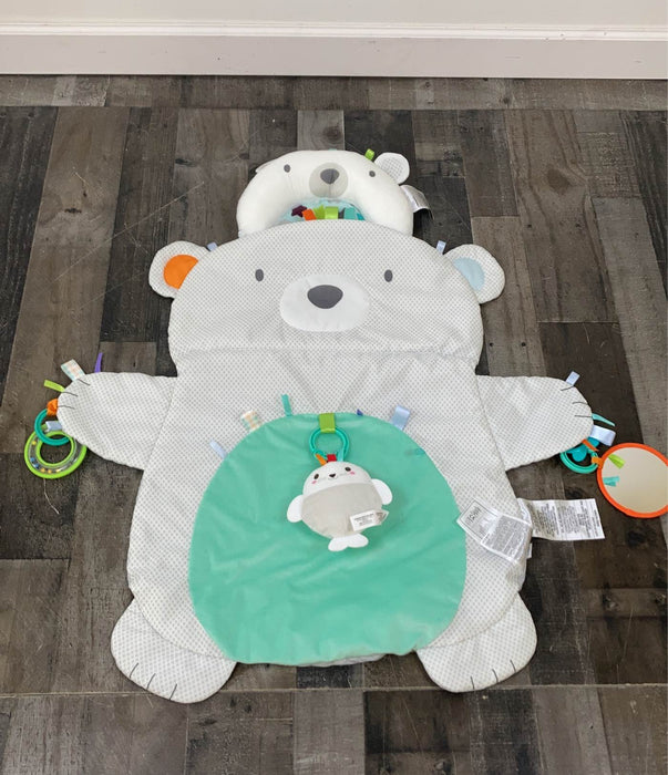 Shop Bright Starts Tummy Time Prop & Play Mat, Polar Bear at Goodbuygears