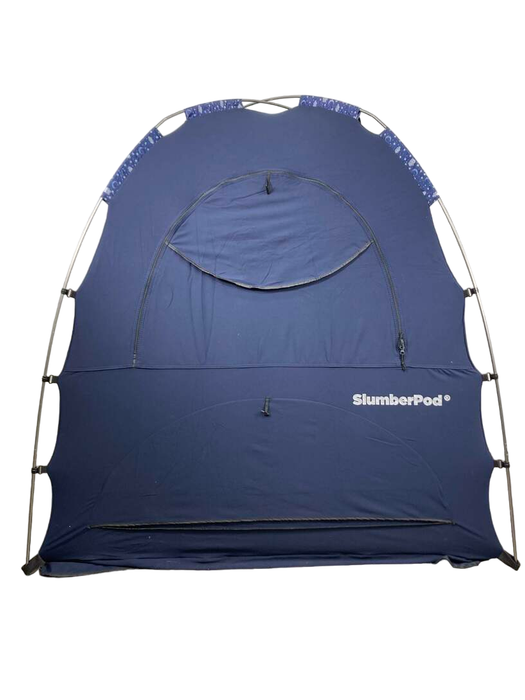 Shop SlumberPod 3.0 Sleep Canopy with Fan, Navy with Night Sky Accents at Goodbuygears