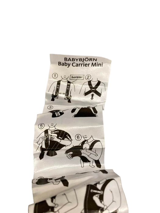 Shop BabyBjorn Baby Carrier Mini, Light Gray 3D Jersey at Goodbuygears