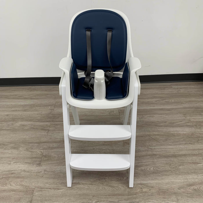 secondhand OXO Tot Sprout High Chair, Navy/White