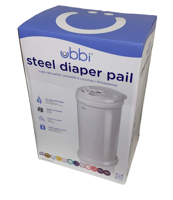 Shop Ubbi Diaper Pail, White at Goodbuygears