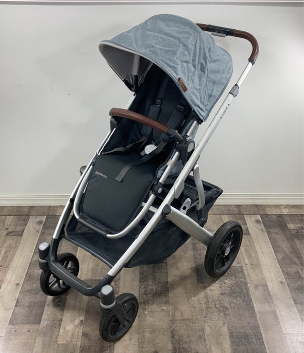 Shop UPPAbaby VISTA V2 Stroller, Gregory (Blue Melange), 2020 at Goodbuygears