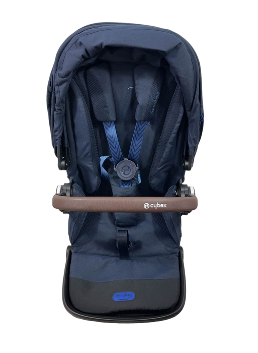 Shop Cybex Gazelle S Seat Unit, Black Frame, Ocean Blue at Goodbuygears