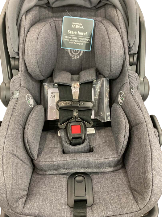 Shop UPPAbaby MESA V2 Infant Car Seat, 2023, Greyson (Charcoal Melange) at Goodbuygears