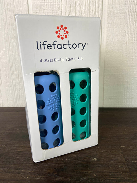 secondhand Lifefactory Glass Water Bottles