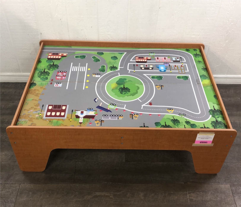 Shop Wooden Train Table at Goodbuygears