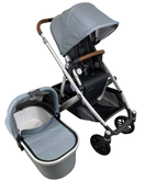 Shop UPPAbaby VISTA V2 Stroller, Gregory (Blue Melange), 2022 at Goodbuygears
