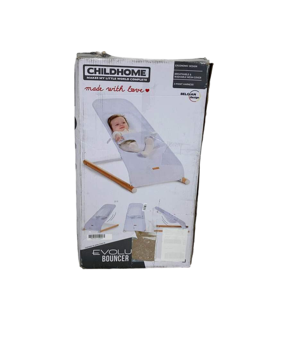 Shop Childhome Evolux Bouncer, White at Goodbuygears