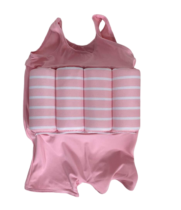 Shop Konfidence Floatsuit, 2-3 yrs, Pink Breton Stripe at Goodbuygears