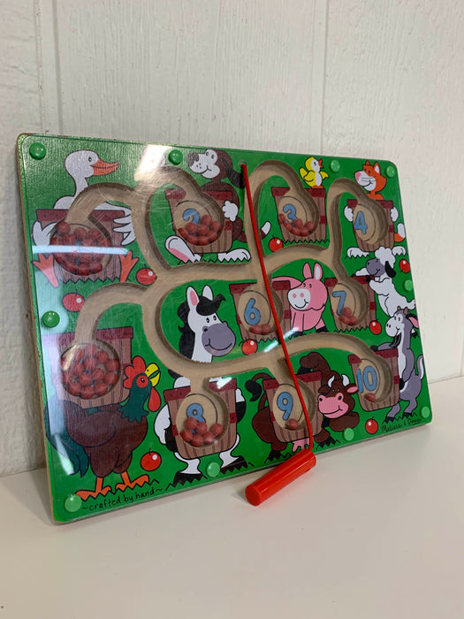 used Melissa & Doug Magnetic Wand Number Maze
