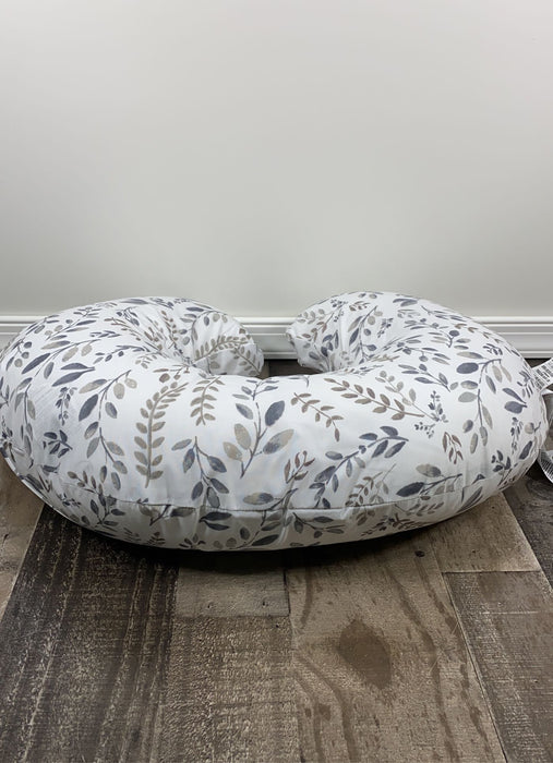 Shop Boppy Nursing and Infant Support Pillow, Grey Taupe Leaves at Goodbuygears