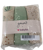 Shop Goumikids Muslin Swaddle Set 3 Pack, Cactus at Goodbuygears