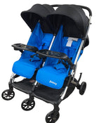 Shop Joovy Kooper X2 Double Stroller, 2021, Glacier Blue at Goodbuygears