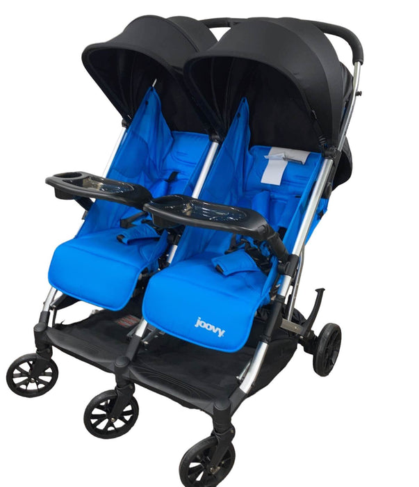 Shop Joovy Kooper X2 Double Stroller, 2021, Glacier Blue at Goodbuygears