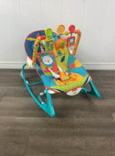 secondhand Fisher Price Deluxe Infant To Toddler Rocker
