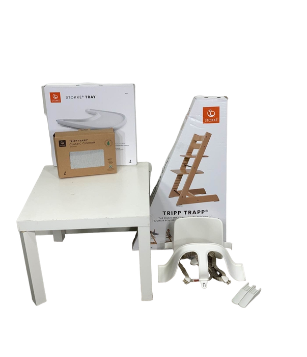 Shop Stokke Tripp Trapp Complete High Chair, Whitewash, Nordic Grey, 1 at Goodbuygears