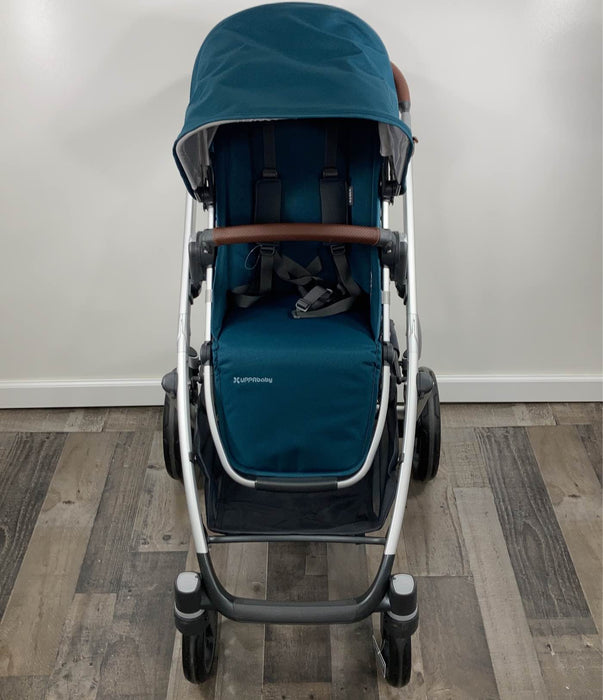 Shop UPPAbaby VISTA V2 Stroller, 2020, Finn (Deep Sea) at Goodbuygears