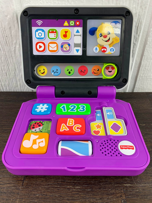 secondhand Fisher Price Laugh & Learn Click & Learn Laptop