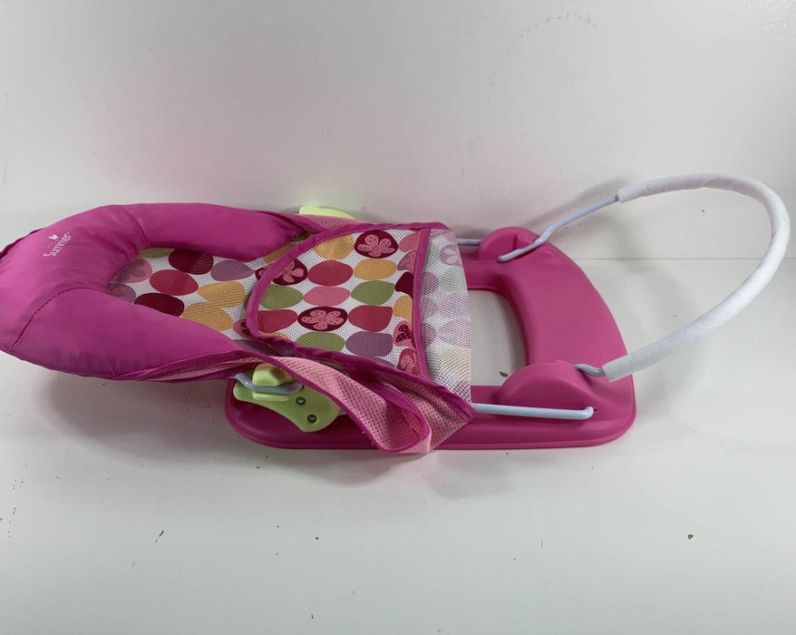 used Summer Infant Deluxe Bath Sling