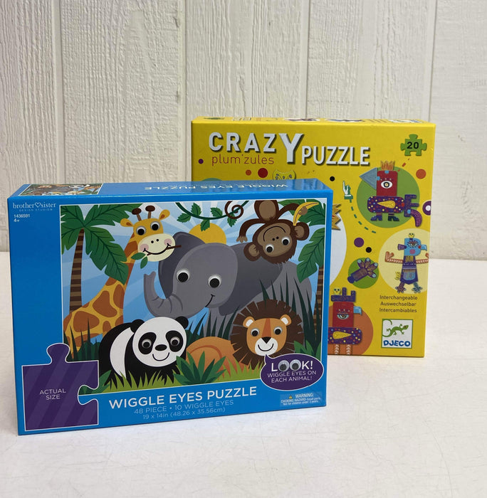 used BUNDLE Jigsaw Puzzles