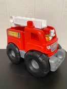 used Mega Bloks Fire Truck Rescue Building Set