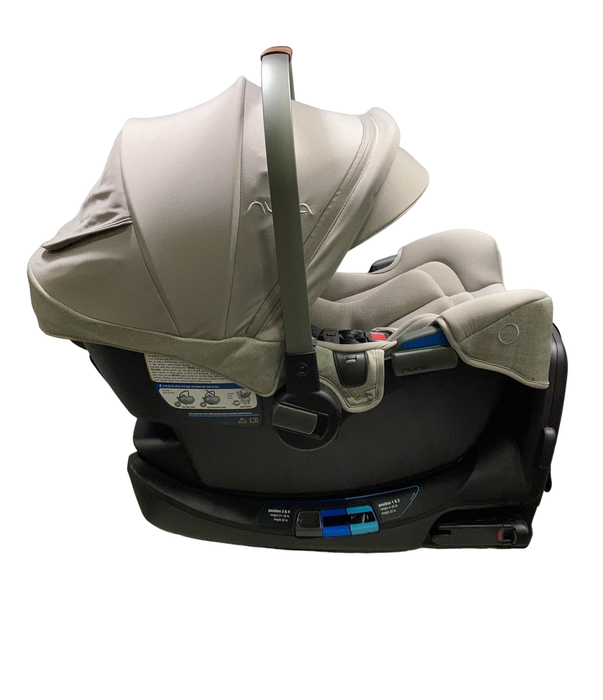 Shop Nuna PIPA rx Infant Car Seat with RELX Base, 2023, Hazelwood at Goodbuygears