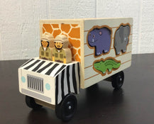 secondhand Melissa & Doug Safari Animal Rescue Truck