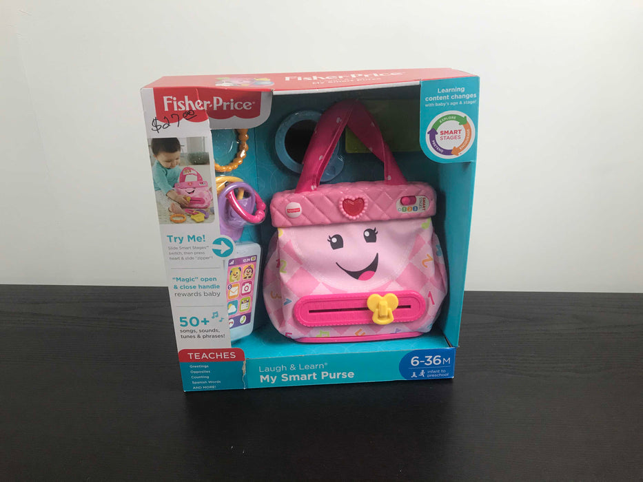 used Fisher Price Laugh & Learn Smart Purse