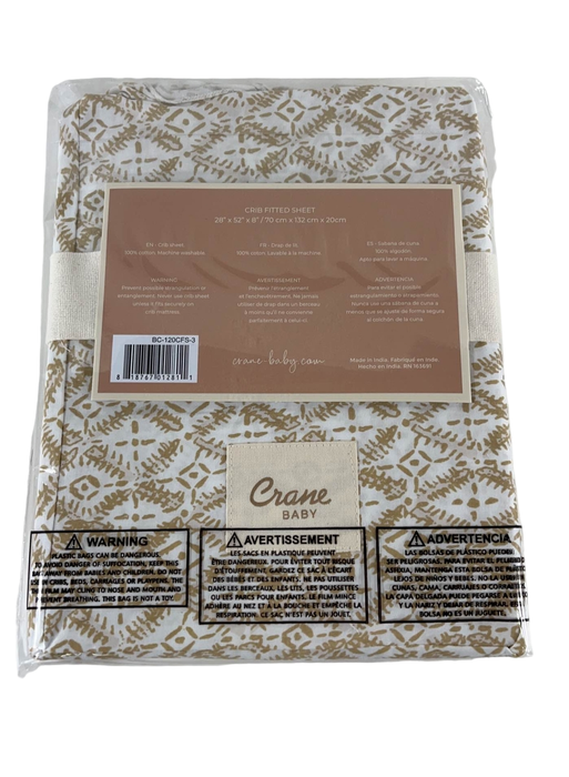 Shop Crane Baby Crib Fitted Sheet, Diamond at Goodbuygears