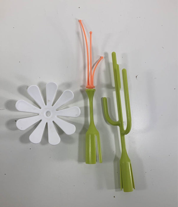 secondhand Boon Grass Countertop Drying Rack with Accessories