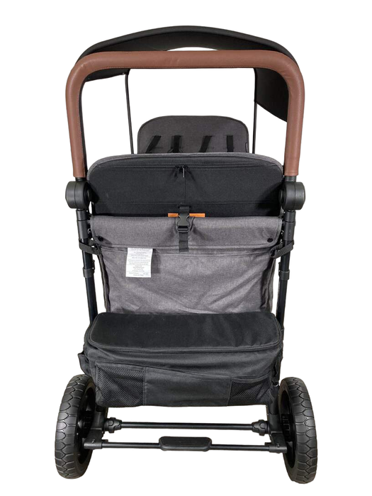 Shop Wonderfold W4 Luxe Quad Stroller Wagon, 2023, Charcoal Grey with Black Frame at Goodbuygears
