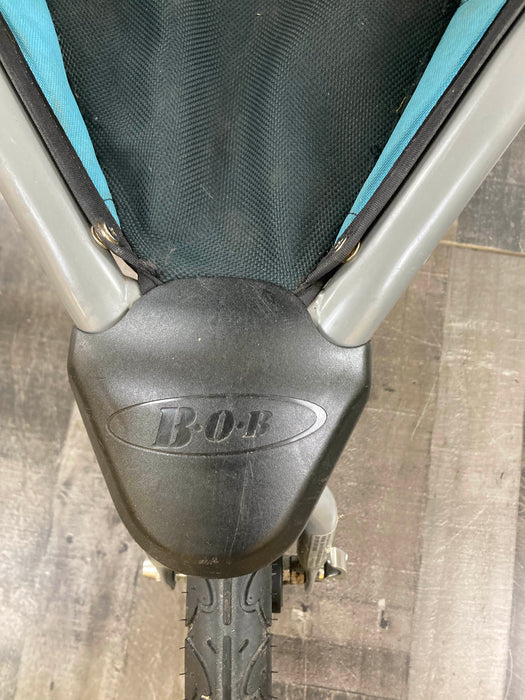 Shop BOB Revolution Flex Single Jogging Stroller, 2016, Teal at Goodbuygears